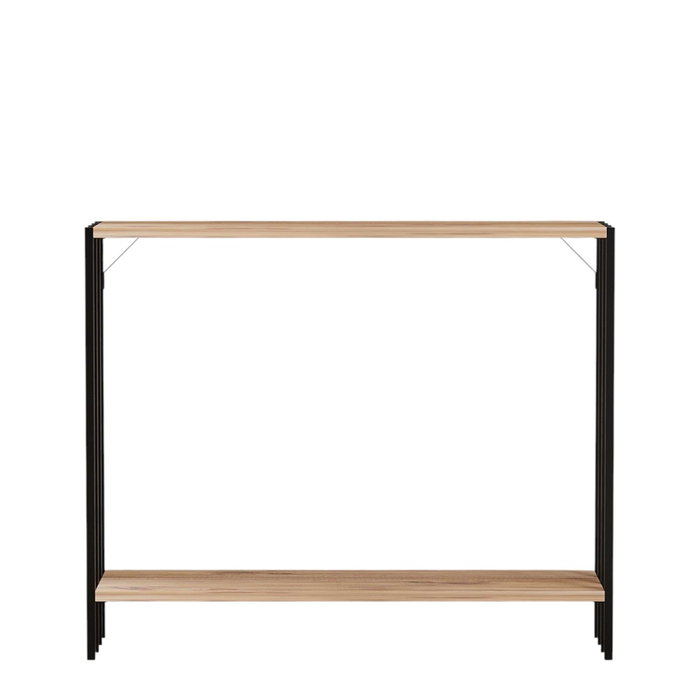 Hanah Home Aparador Verona Negro y Pino Atlántico - 90x74x26 cm